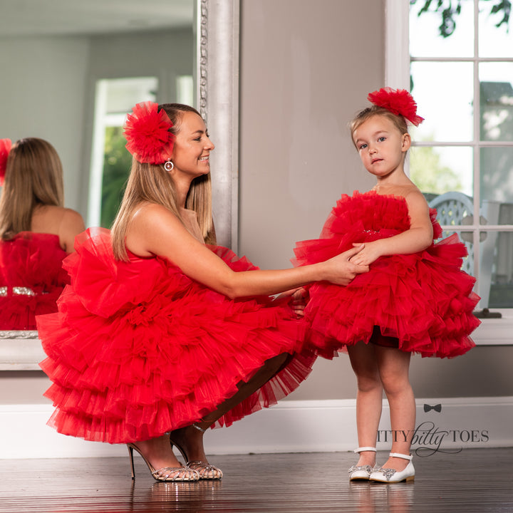 Red Isabela Mommy Dress