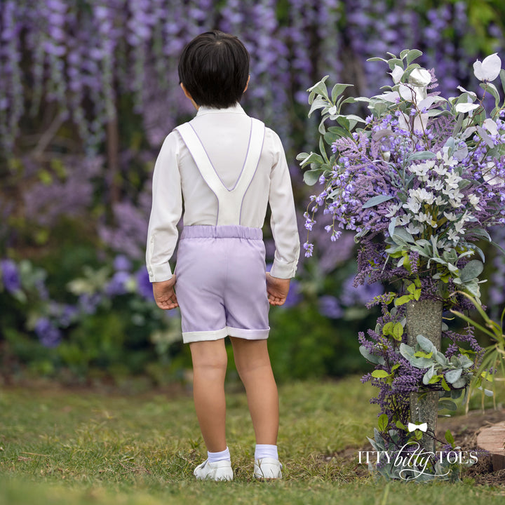 Mario Shorts Set (Purple)