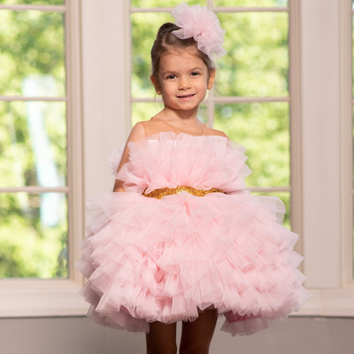 Pink Isabela Dress – Itty Bitty Toes