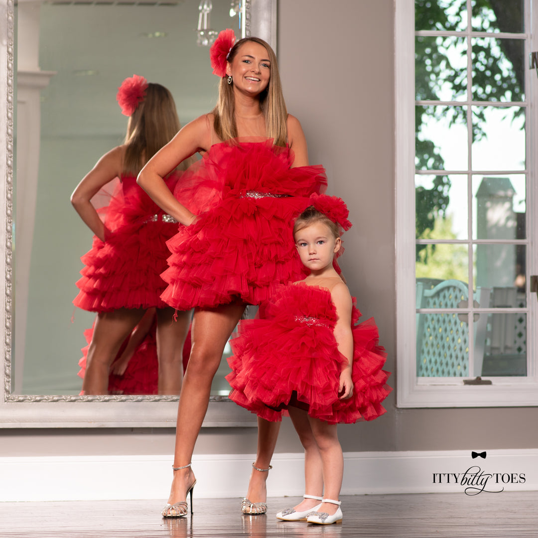 Red Isabela Mommy Dress