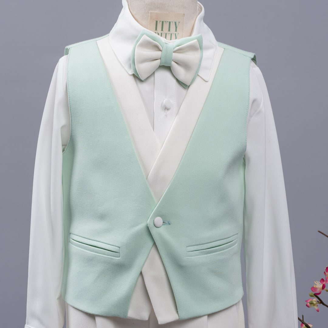 Jayden Vest Set (Mint)