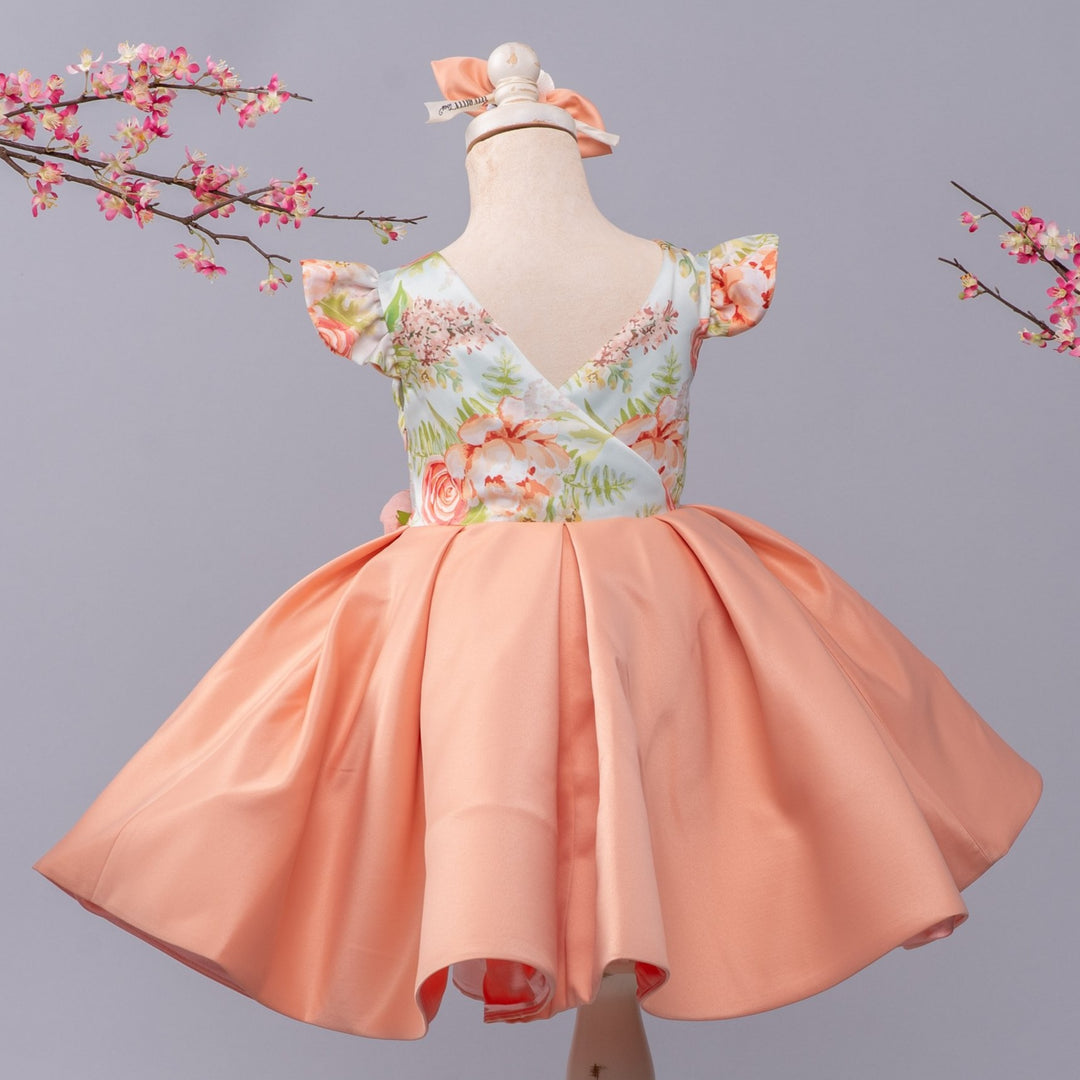 Leila Dress (Peach)