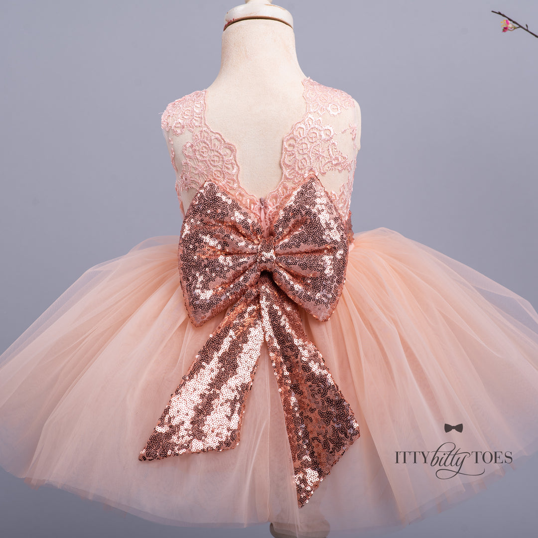 Princess Aisha Dress (Rose Gold)