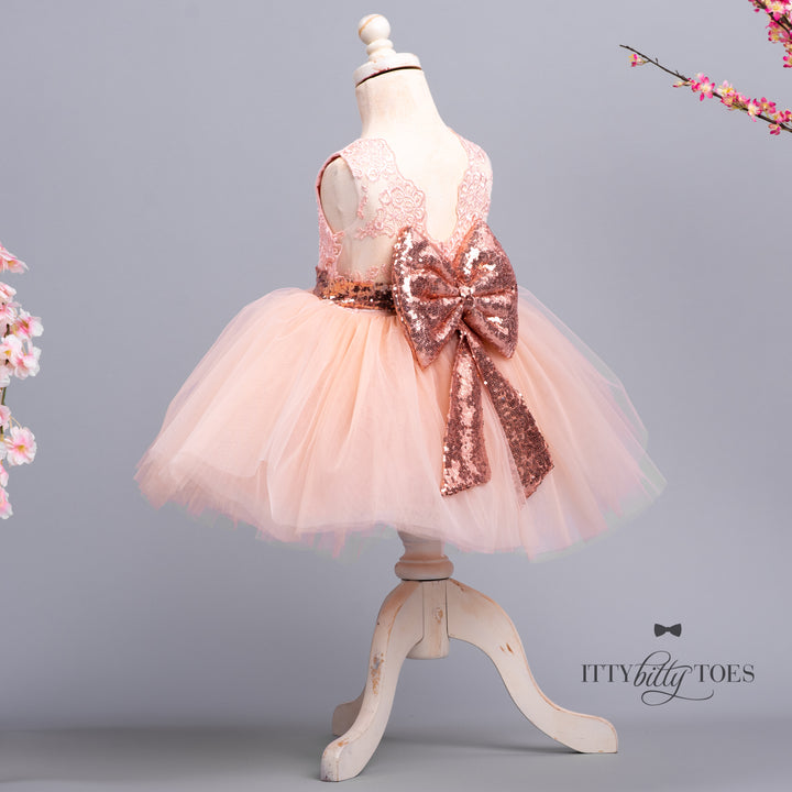 Princess Aisha Dress (Rose Gold)