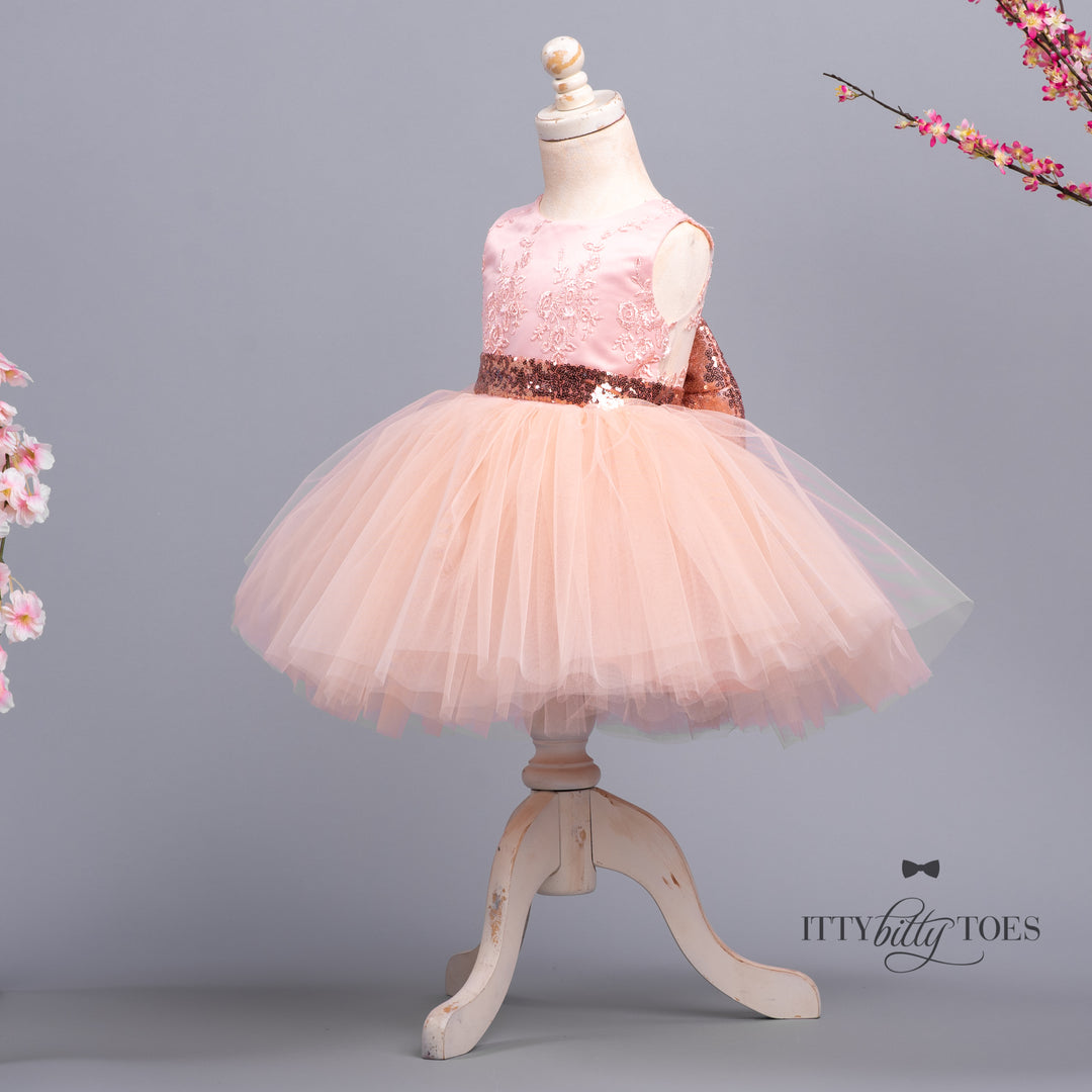 Princess Aisha Dress (Rose Gold)