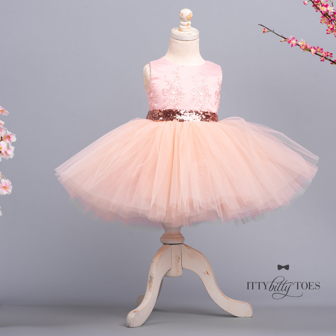 Princess Aisha Dress (Rose Gold)