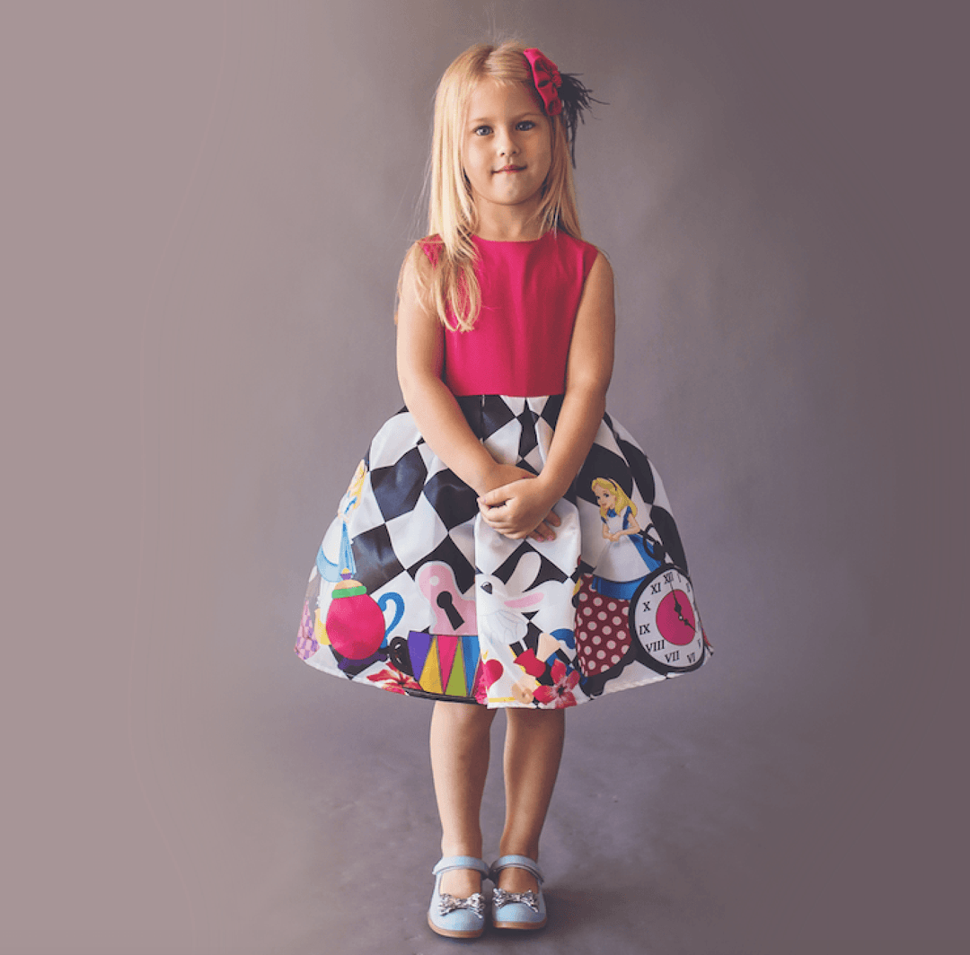 Alice Inspired Dress - Couture - Itty Bitty Toes